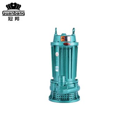 China Commercial Buildings Water Pump 380v 3hp Head 65m High Pressure Submersible Drainage Pump for sale