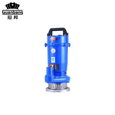 China Commercial Buildings Open Well Water Pump 370w Submerged Drain Pump 0.5hp High Pressure Submersible Water Pump for sale