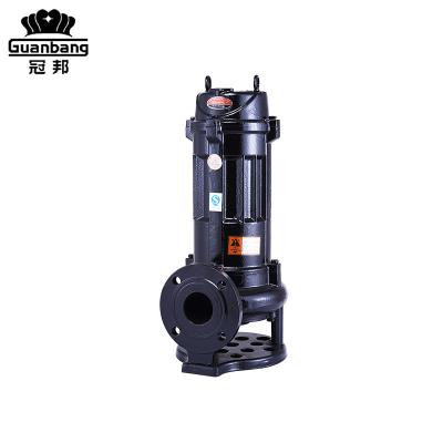 China 1.5 Hp Sump Pump Submersible Submersible Sewage Pump High Efficiency High Pressure Sewage Pump for sale