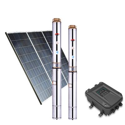 China 2Hp Solar Water Pump Submersible System for sale