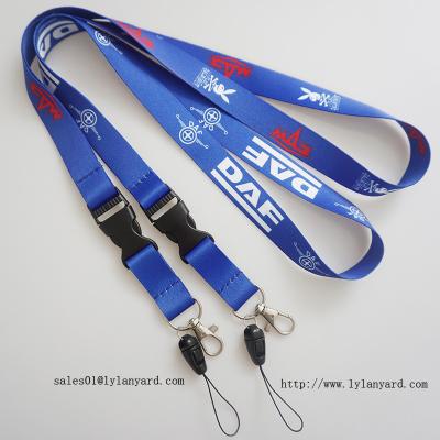 China China Factory for Event Dye Sublimation Lanyard/Heat Transfer Printing Lanyard with Cell phone attachment for sale