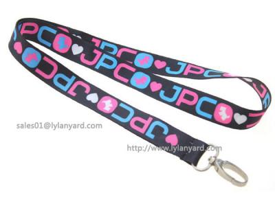 China Exhibition Meeting Dye Sublimation Lanyard, Gifts Promotion Custom Logo Printed Dye Printing Lanyard for sale