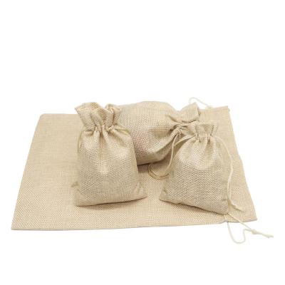 China Drawsrting 50Pcs 7x9cm Burlap Gift Bags With Drawstring Recyclable Burlap Bags Bag For Wedding Favors Party DIY Craft for sale