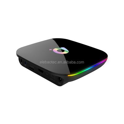 China Support Newest H6 TV Box OEM & ODM Quad Core Android 9.0 Q Plus 4GB 32GB Internet Allwinner H6 Android TV Box for sale