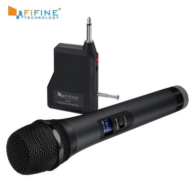 China Fifine K025 KTV Handheld Karaoke Microphone Radio Voice Recording Handheld Microphone for Live Singing Performance for sale