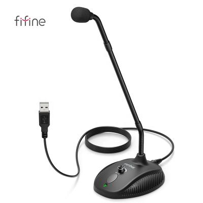 China Wholesale Professional Gooseneck Microphone Fifine K052 Conference MIC Microphones Gooseneck Podcast Microphone for sale