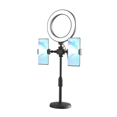 China Iron Pipe Fifine Wholesale 18inch Ring Light Led Makeup Ring Light Mirror Phone Ring Light for sale