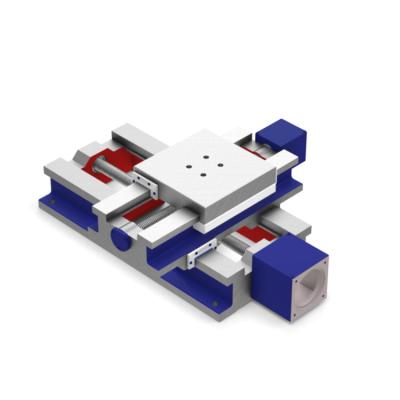 China Hotels Up stroke 260, down stroke 400 rectangular slide table, drag plate CNC precision cross milling table for sale