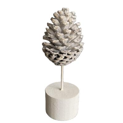 China Europe style pine wood cones modern table decoration pine wood cones for sale