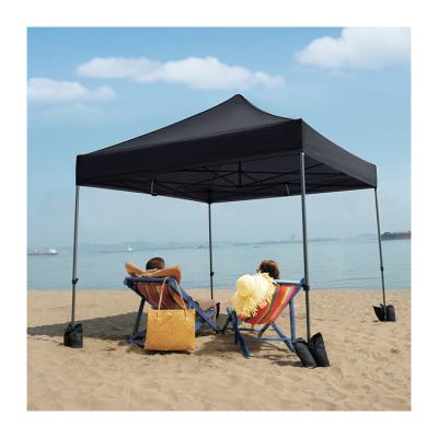 China Außenstrand Sonnenschirm Gazebo Zelt D300 x W300 x H341cm Pop Up Baldachin mit Sandbeutel zu verkaufen