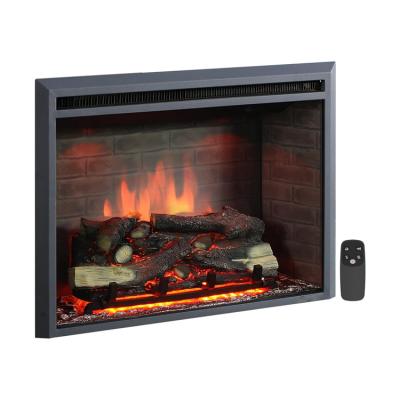 China Experience the Warmth and Ambiance of AJUNION Modern 33inch Electric Fireplace Heater for sale