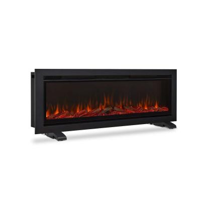 Cina Modern Wall Mounted Electric Fireplace Insert con 6 colori di fiamma e vapore acqueo 3D in vendita