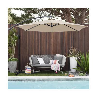 China Patio Schirm 10FT Stahlrahmen wasserdicht Sonnenschirm Sonnenschirm für Outdoor Hanging Offset zu verkaufen