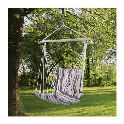 China 3.1kg AJUNION Assento de Swing Outdoor Hammock Modern Style Swing Chair pendurado com corda de algodão à venda