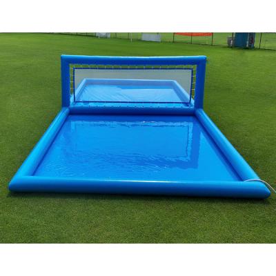 China Transform Your Backyard into a Court with AJUNION 33FT Inflatable Volleyball Pool for sale