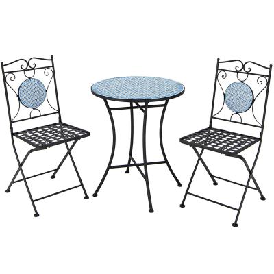 China Upgrade Your Outdoor Decor with AJUNION All Weather Bistro Set Table Size Dia24