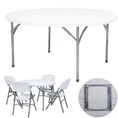 China Modern Design Outdoor Folding Dining Table for Hotel Camping Party Event Banquet Wedding for sale