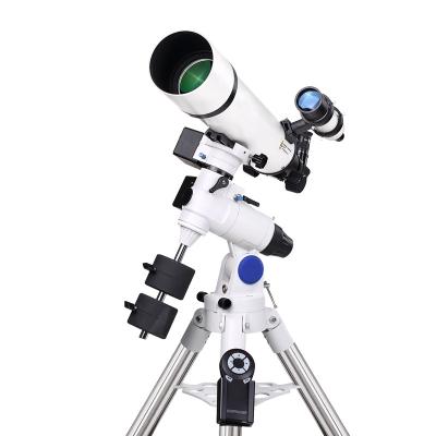 China Eyebre 102/700 3.0MP digital computerized reflective telescope equipped with equatorial and heavy duty metal tripod TW 102/700 (EM100) for sale