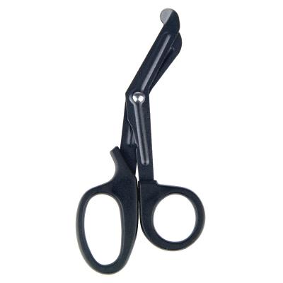 China Black Stainless Steel Bandage Shears Medical Nursing Rescue Scissors Trauma Shears for sale