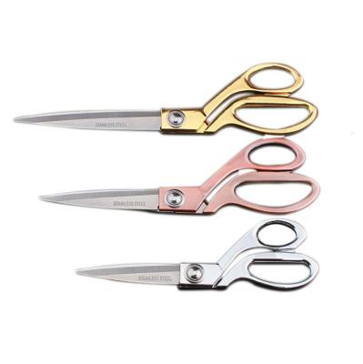 China Fabric /Sewing Shears Professional Stainless Steel Tailor's Shears Work Sewing Fabric Scissors With Color Box for sale