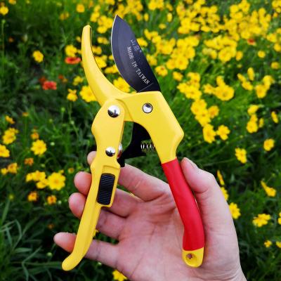 China 2022 Hot Sales Anti-Slip Handle Save Heavy Duty Curved Handle Pulley Balancing Scissor Gardening Plant Shears for sale