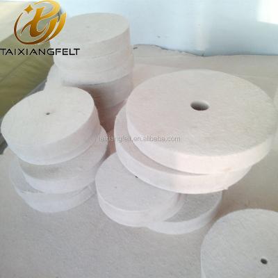 China High Durability Felt Polishing Unmounted Buffing Wheels for sale