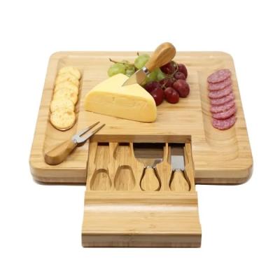 China Sustainable High Quality Kitchen Rectangle Apetizer Tray Cheese Board For Party for sale