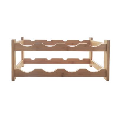 China Eco-Friendly Hot Selling Wine Rack Home Storage Decoration Wine Table Rack for sale