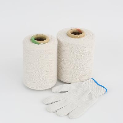 China Recycled 8/1 12/1 Good Strength Ne 6/1 Cotton Polyester Gloves Chat Russia Market for sale