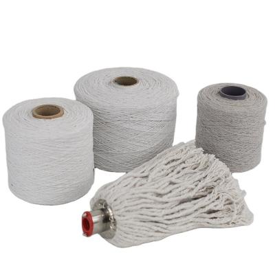 China Ne 0.5S Antistatic New Product Eco Friendly Raw White Cotton Yarn For Mop Weaving for sale