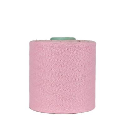 China Anti-static Customized Popular Color Pink Recycled Cotton Blended Blanket Knitting Yarn Super Soft Factory Price for sale