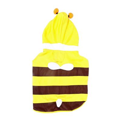 China Shiba Inu Teddy Border Shepherd Golden Retriever Viable Dog Method Corgi Raincoat Pet Bee Raincoat Clothes Small for sale