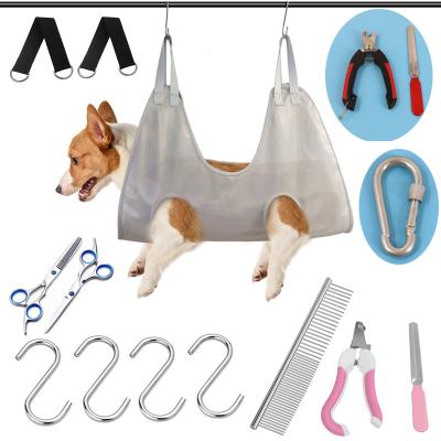 China 2022 Hot Sale New Viable Wholesale Pet Hammock Pet Nail Balancing Small And Medium Cat And Dog Grooming Hammock for sale