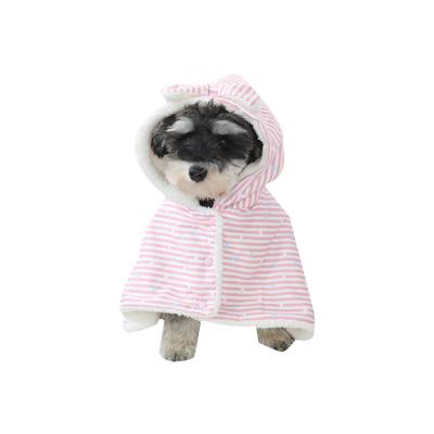 China Cotton 2021 Winter Dog/Cat Coat Cover Christmas Clothes for sale