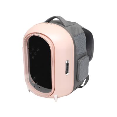 China Viable Cat Bag Pet Backpack Take Out Portable PC Transparent Shell Smart Capsule Space Pet Bag for sale