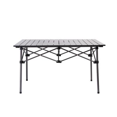 China Best choice height folding camping easy carry adjustable table combination wholesale detachable aluminum tube for sale