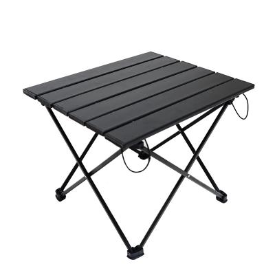 China New Design Foldable Camping Table Adjustable Foldable Camping Table Height Easy Carry Aluminum Ultralight for sale