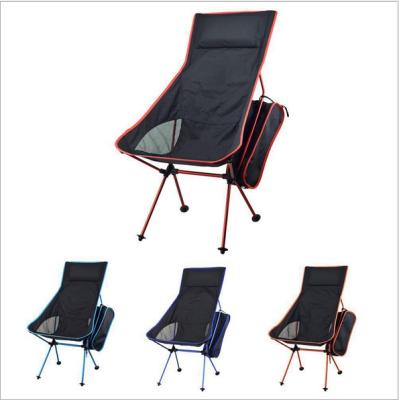 China Fishing Chair Picnic Beach Raising Fishing Folding HighBack Portable Camping Chair Backpack Outdoor Camp Chair for sale