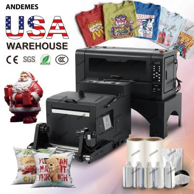 China 42 cm Druckgröße Mehrfarbiger Hochgeschwindigkeits-All-in-One-Roll-Mini-DTF-Drucker mit 2 Druckköpfen zu verkaufen