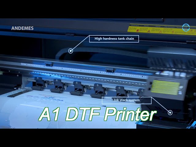 2024 dtf printer 2 heads i3200 a1 size cmykw ink and powder shaker ce/ukca/rohs certified