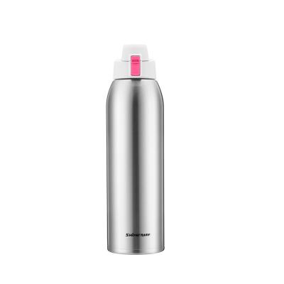 China Vacuum Logo Color High Quality Double Wall Stainless Steel Insulated Water Bottles PORTABLE Custom Flip Flask 304 for sale