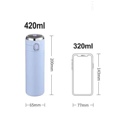 China PORTABLE fashion 12oz smart cup led light from china portable water bottle with logo for sale