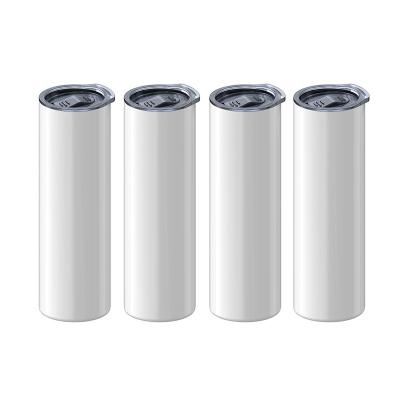 China Factory Viable Wholesale Stocked Stainless Steel 20oz Straight Sublimation Empty Tumbler for sale