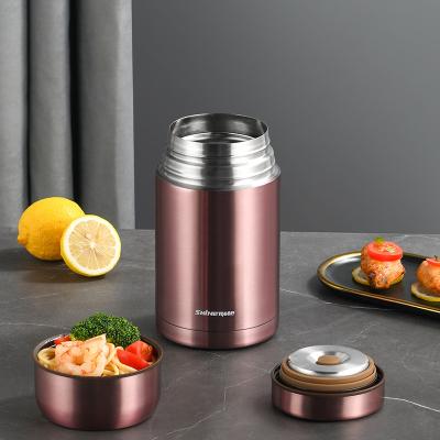 China PORTABLE Wholesale Custom Food Container Stainless Steel Lunch Box Cup Mug for sale