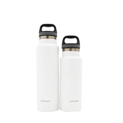 China Stainless Steel Water Bottle Sustainable Vacuum Flask With Handle Vacuum Cup for sale