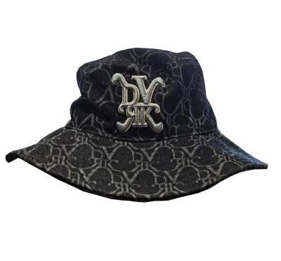 China Custom Logo Embroidery Laser Denim Jean Casual Bucket Hat for sale