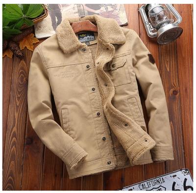 China Plus Size Breathable Fur Coat Mens Breathable Denim Jacket With Fur Lining for sale