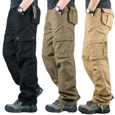 China High Quality Stylish Breathable Designer Six Pockets Army Cargo Jogger Pants Loose Street Wear Military Men's Cargo Pants for sale