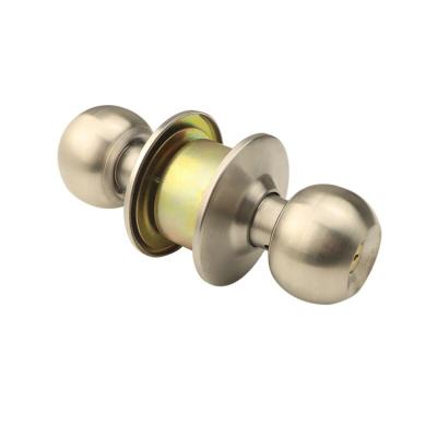 China High Quality Wholesale Steel Door Cylinder Knob Door Lock/Mood Around Cylindrical Knob Lock Set for sale