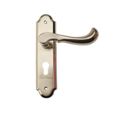 China All Kinds Of Doors High Security Mortise Wooden Lever Set Door Handle Locks For Garage for sale